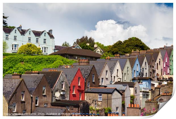 Visit to the town of Cobh, Ireland-1 Print by Jordi Carrio