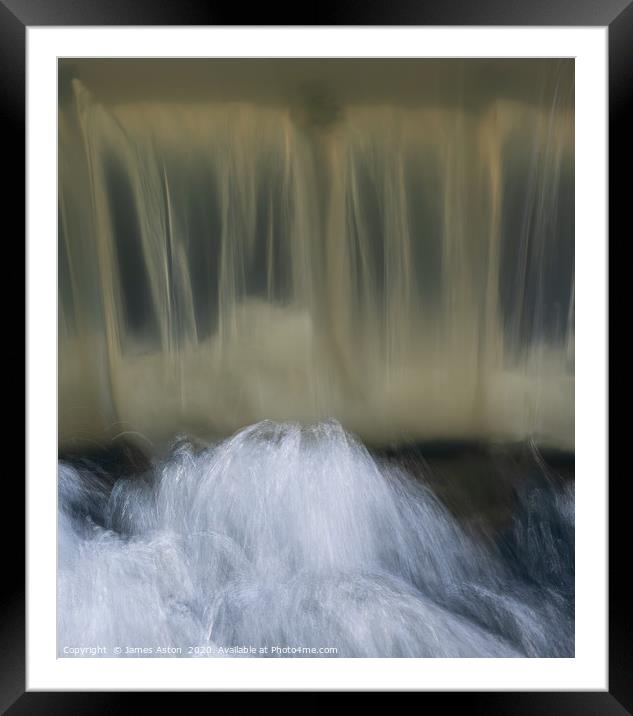 Calming Waters of Denethorpe Framed Mounted Print by James Aston