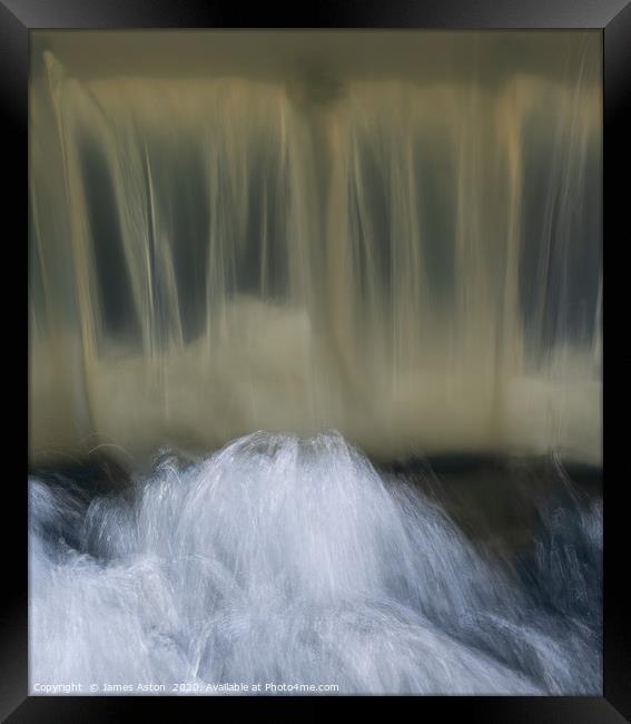 Calming Waters of Denethorpe Framed Print by James Aston