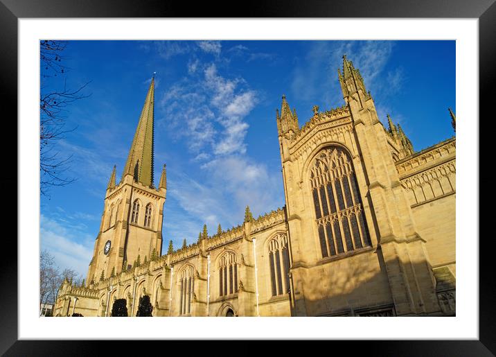 Wakefield Cathedral                        Framed Mounted Print by Darren Galpin