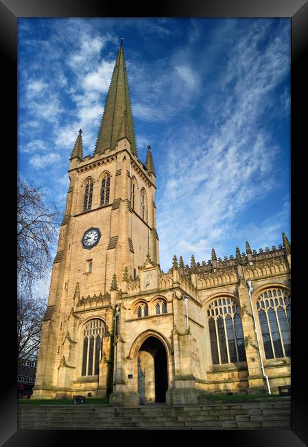 Wakefield Cathedral                       Framed Print by Darren Galpin