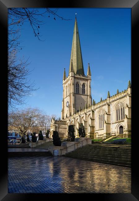 Wakefield Cathedral                         Framed Print by Darren Galpin