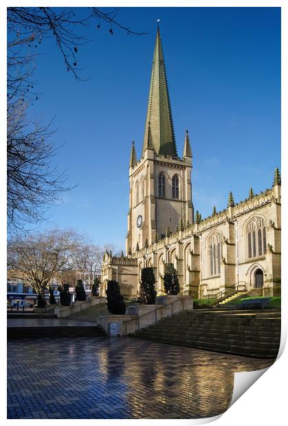 Wakefield Cathedral                         Print by Darren Galpin
