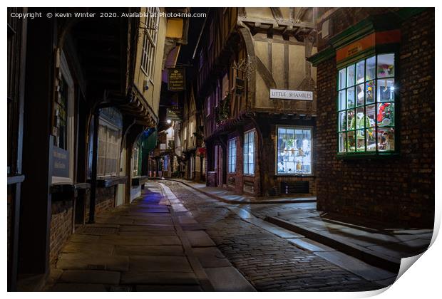 Little Shambles Print by Kevin Winter