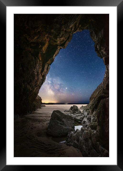 A Shelter for the Night Framed Mounted Print by Karl McCarthy