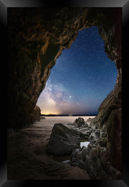A Shelter for the Night Framed Print by Karl McCarthy