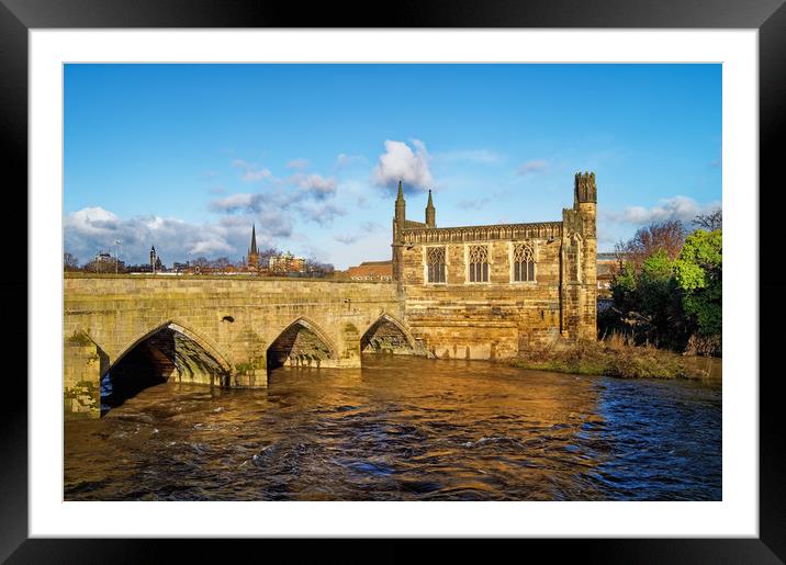 Chantry Chapel of St Mary the Virgin, Wakefield    Framed Mounted Print by Darren Galpin
