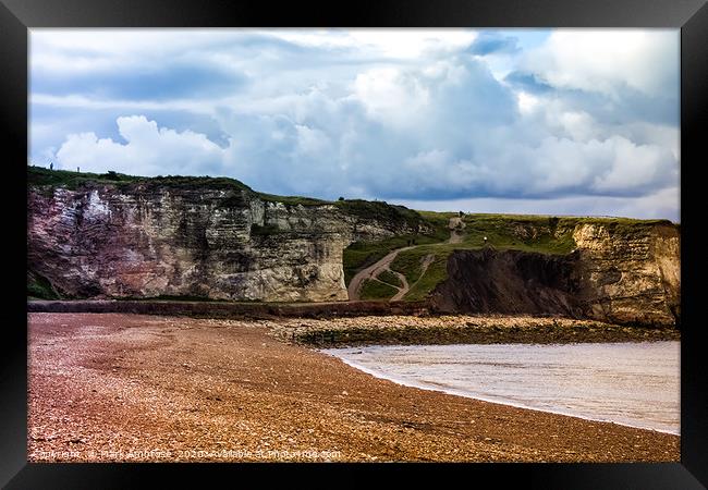 Sand & Sea, Noses Point, Seaham Framed Print by Mark Ambrose