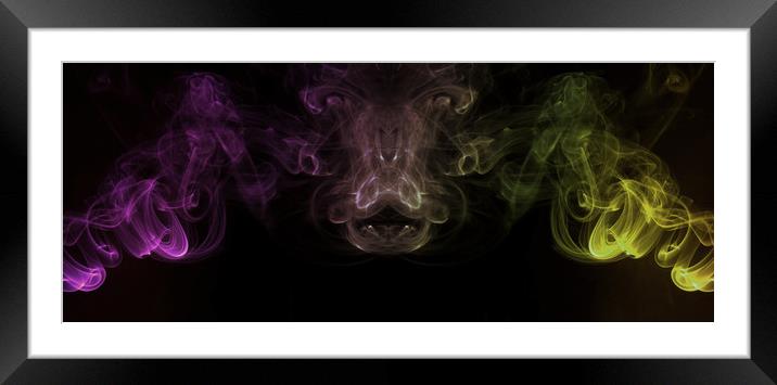 DEMON  Framed Mounted Print by Alistair Duncombe