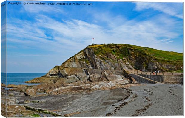 capstone hill ifracombe Canvas Print by Kevin Britland