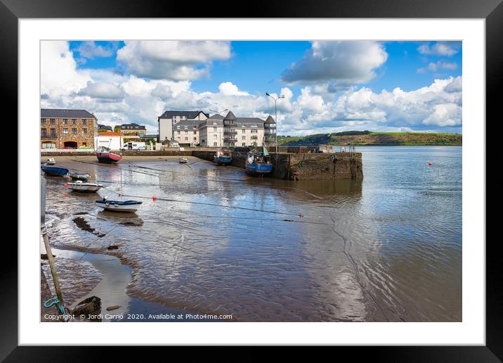 Youghal, fishing port - 2 Framed Mounted Print by Jordi Carrio
