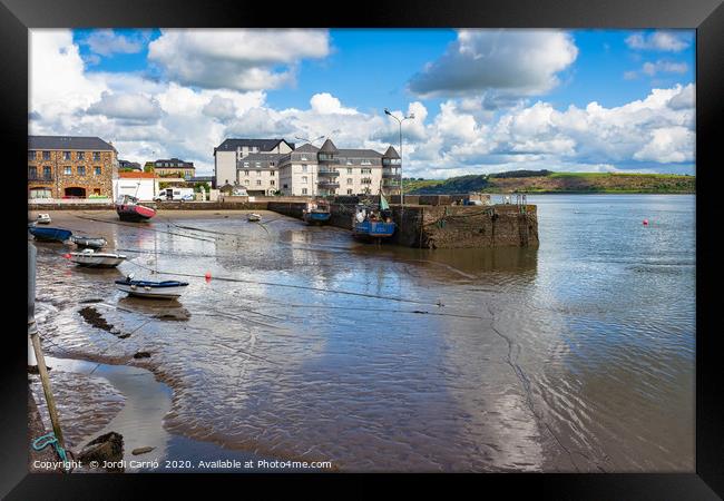 Youghal, fishing port - 2 Framed Print by Jordi Carrio