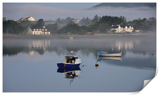 Morning in Dingle Print by barbara walsh