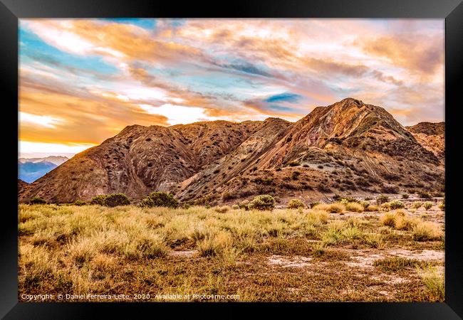 El Leoncito National Park, San Juan Province, Arge Framed Print by Daniel Ferreira-Leite