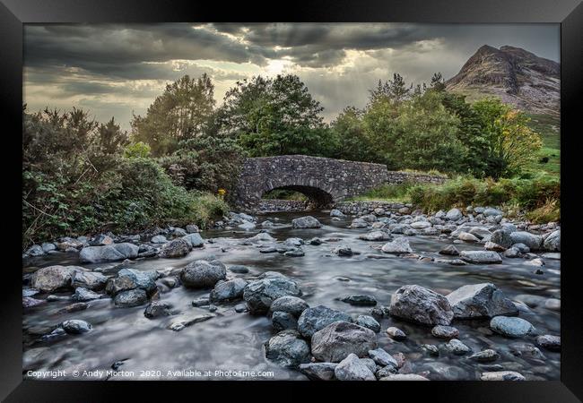 Historic Wasdale Head Bridge Framed Print by Andy Morton