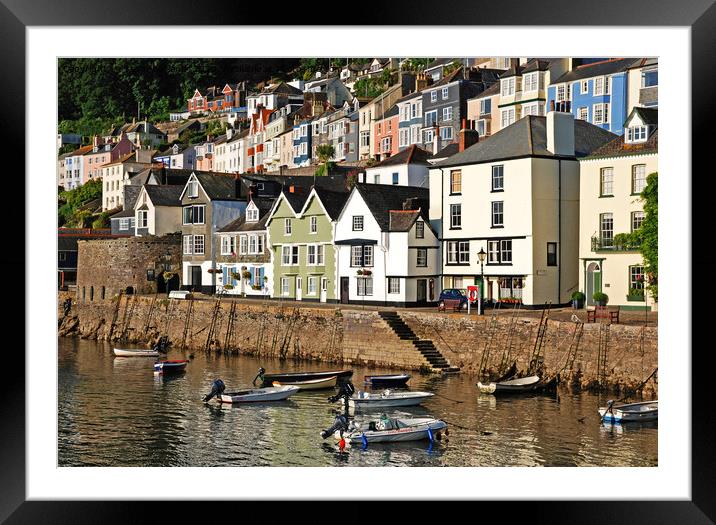 bayards cove in the historic town of dartmouth Framed Mounted Print by Kevin Britland