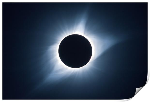 Stellar corona Print by John Finney