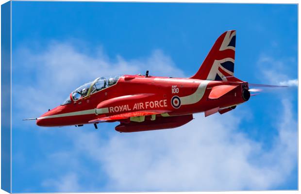 Red Arrow Canvas Print by Lee Wilson