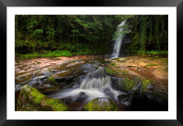 The beauty of Blaen y Glyn Framed Mounted Print by Leighton Collins
