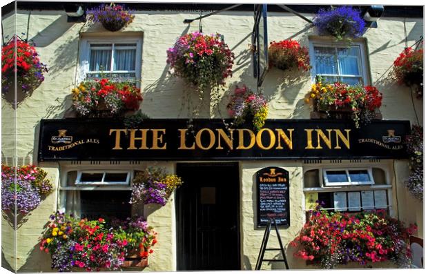 The London Inn Padstow Cornwall Canvas Print by Kevin Britland