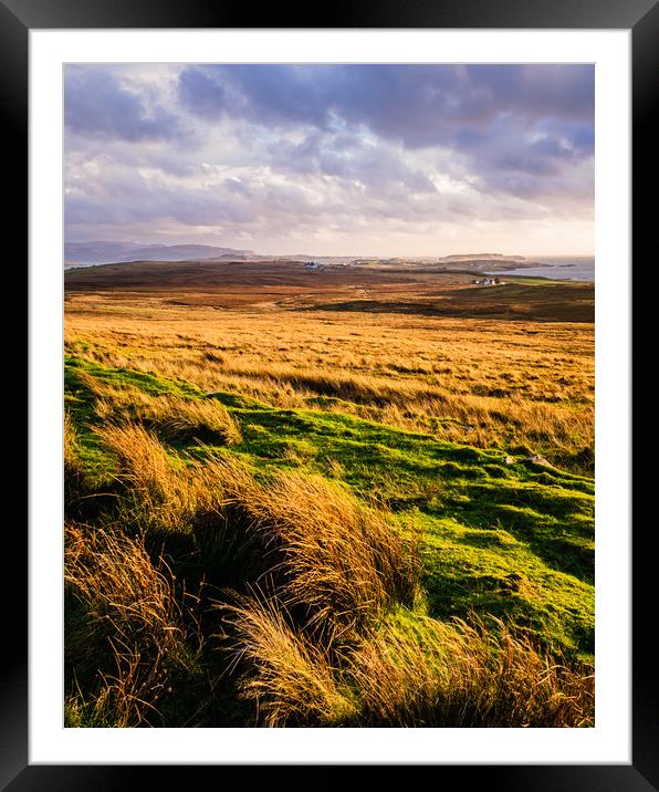 Isle of Skye, Scotland, UK Framed Mounted Print by Mark Llewellyn