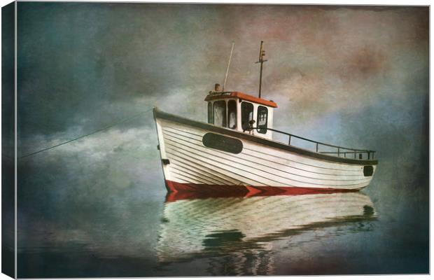 Boat at Dungeness Canvas Print by Roger Daniel