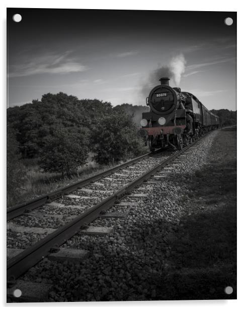 Spa Valley Railway  Acrylic by Philip Enticknap