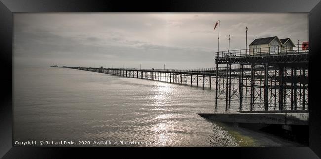 Lunchtime at Southend Framed Print by Richard Perks