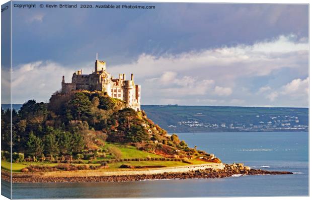 st michaels mount cornwall Canvas Print by Kevin Britland