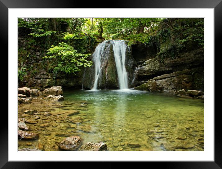 Janet's Foss Framed Mounted Print by David McCulloch