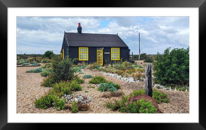 Prospect Cottage, Dungenss Framed Mounted Print by Richard May