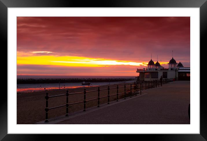Herne Bay Sunrise  Framed Mounted Print by Alistair Duncombe