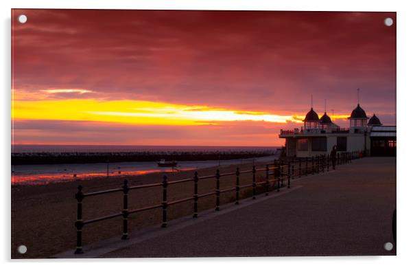 Herne Bay Sunrise  Acrylic by Alistair Duncombe