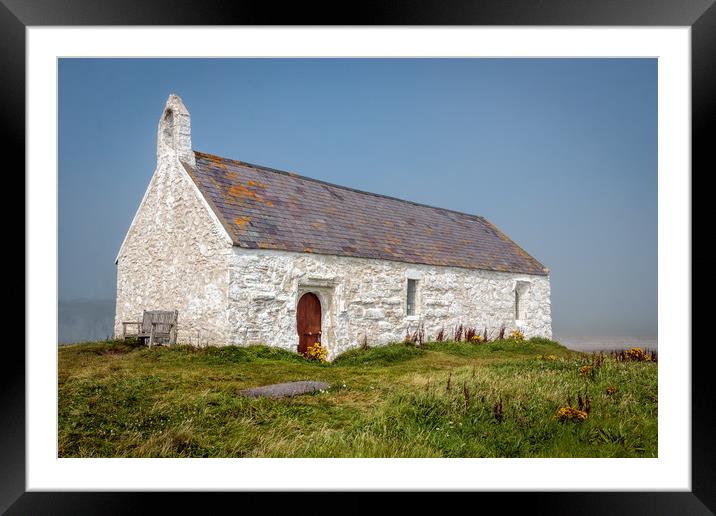 The Church in the Sea Framed Mounted Print by Wendy Williams CPAGB