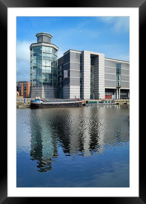 Royal Armouries at Leeds Dock                      Framed Mounted Print by Darren Galpin