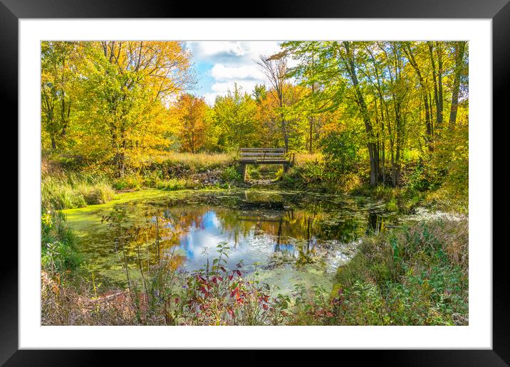 Perfect Autumn Day I Framed Mounted Print by Blok Photo 