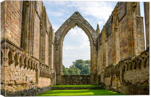 Bolton Abbey Canvas Print by Svetlana Sewell