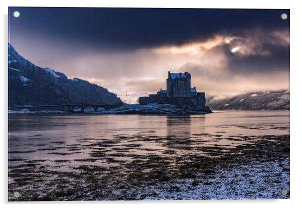 Eilean Donan Castle, Scotland Acrylic by John Finney