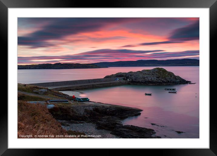 Sunrise at Talmine Framed Mounted Print by Andrew Ray