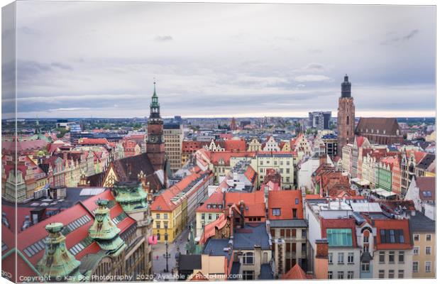 Wroclaw market square Canvas Print by KB Photo