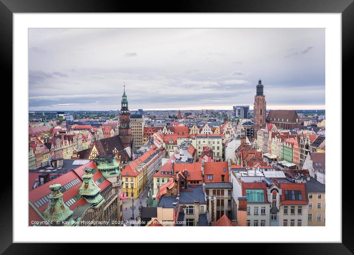 Wroclaw market square Framed Mounted Print by KB Photo