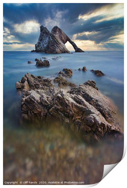 Bow Fiddle Rock Print by Scotland's Scenery