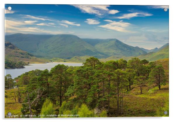 Glen Affric View Acrylic by Scotland's Scenery