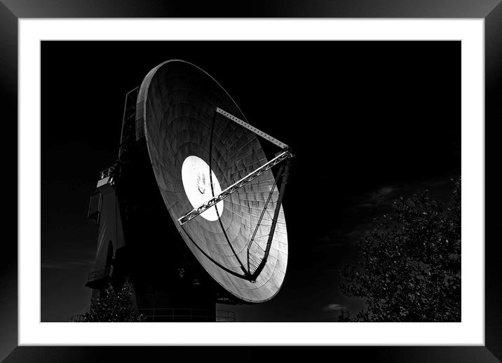 Goonhilly Satallite Framed Mounted Print by Kevin Britland