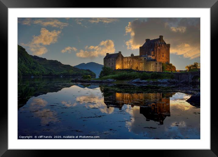 Eilean Donan Castle, highlands, Scotland. Framed Mounted Print by Scotland's Scenery