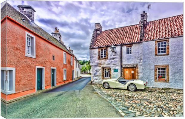 Culross Canvas Print by Valerie Paterson