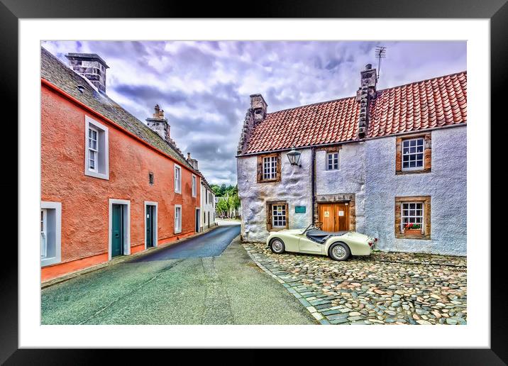 Culross Framed Mounted Print by Valerie Paterson