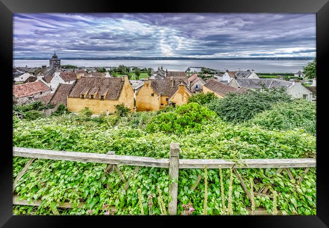 Culross View Framed Print by Valerie Paterson