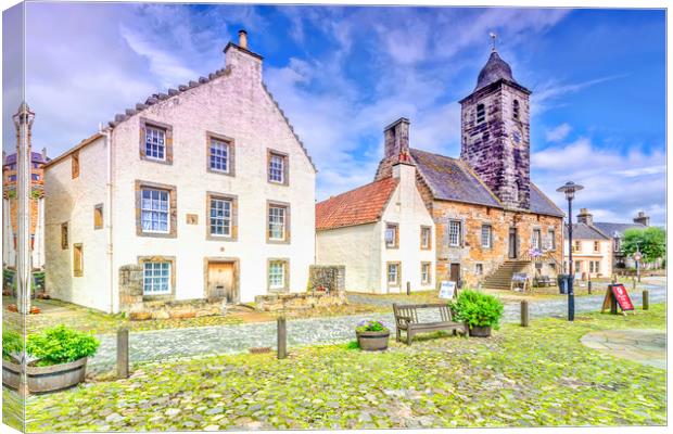 Culross, Fife Canvas Print by Valerie Paterson