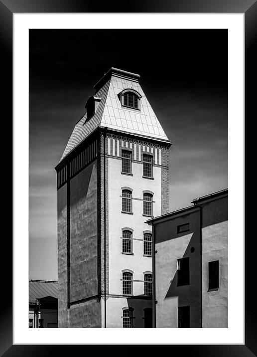 Norrkoping Building as Fine Art Framed Mounted Print by Antony McAulay